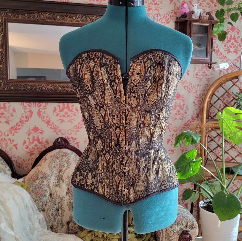 Timeless Trends Overbust Corset, Hourglass Silhouette, Regular 20"